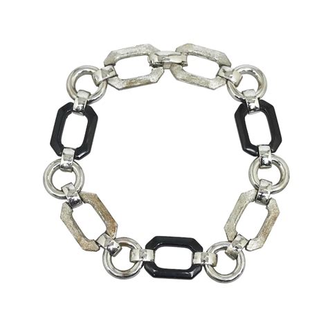 dior chain braclet|Dior chain link necklace.